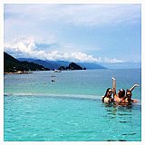 Lea Michele falls in love with Puerto Vallarta