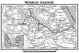 1912 railway map of central Mexico - Economic History of Mexico