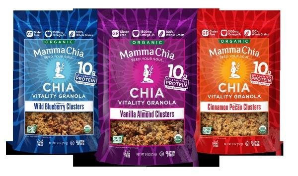 Mamma Chia Chia Vitality Granola Clusters 1 credit NA