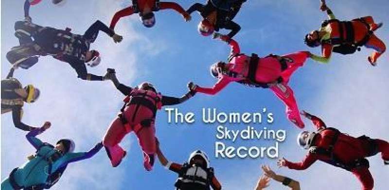 Mexican Record for Female Skydiving