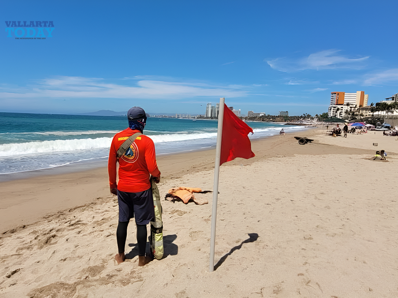High Waves In Puerto Vallarta.