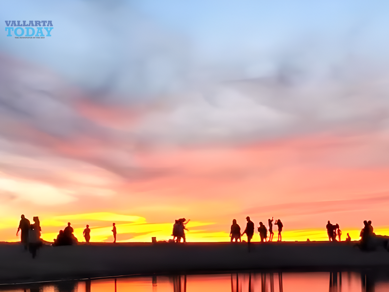 Sunsets In Puerto Vallarta.