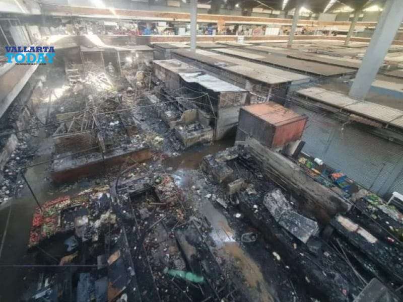 San Juan De Dios Market Goes Up In Flames