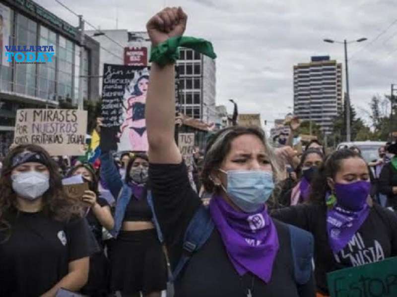 International Women’s Day March In Guadalajara