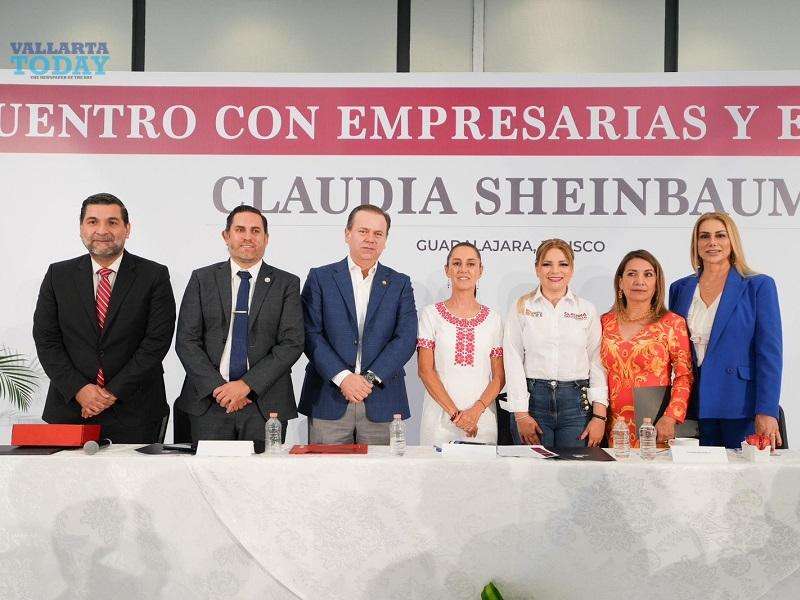 Claudia Sheinbaum Presents The Creation Of Productive Chains To Entrepreneurs From Jalisco.