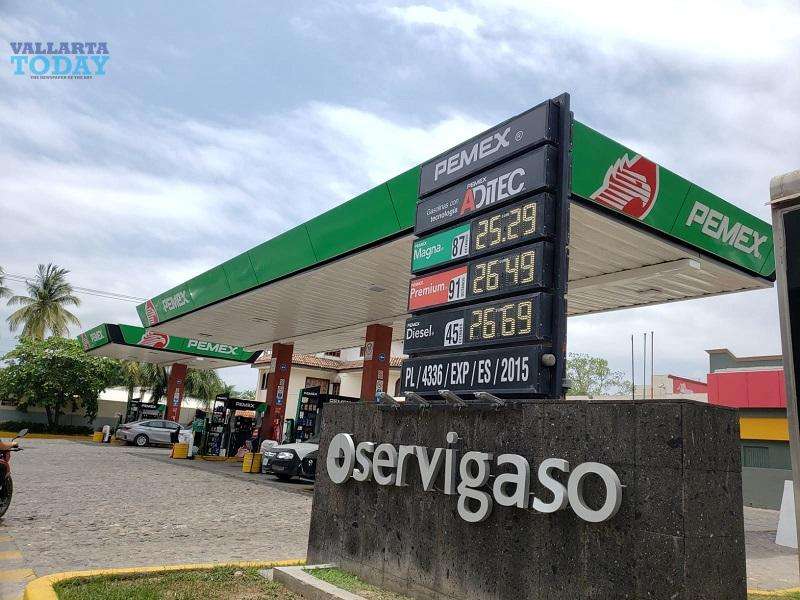 Precios de gasolina en Jalisco se mantienen estables