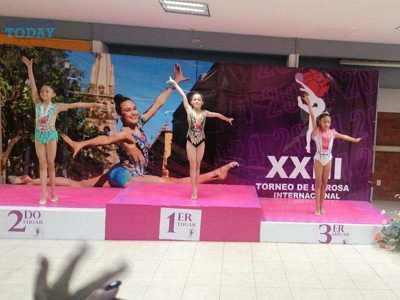 The Young Rhythmic Gymnastics Athletes Returned Triumphant