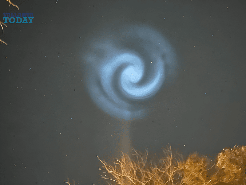 Mysterious Spiral Lights Illuminate The European Sky.