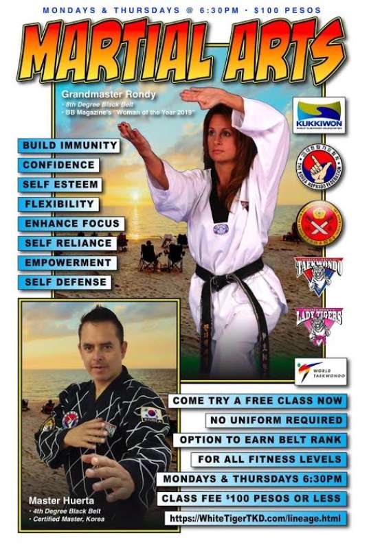 Martial Arts Classes on the Beach in Puerto Vallarta