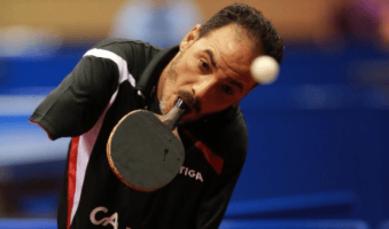 Meet the armless table tennis champion who proves 'nothing is impossible'