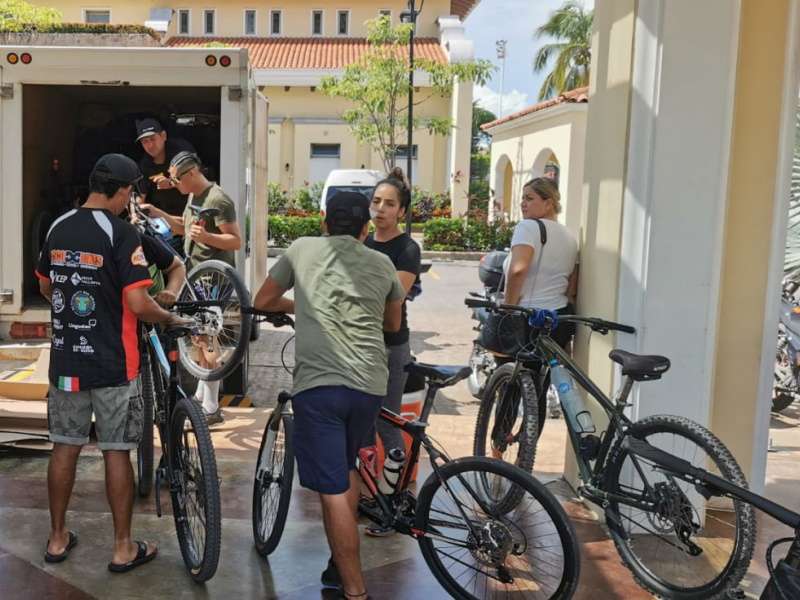 Cyclists Will Travel the Bay on Land
