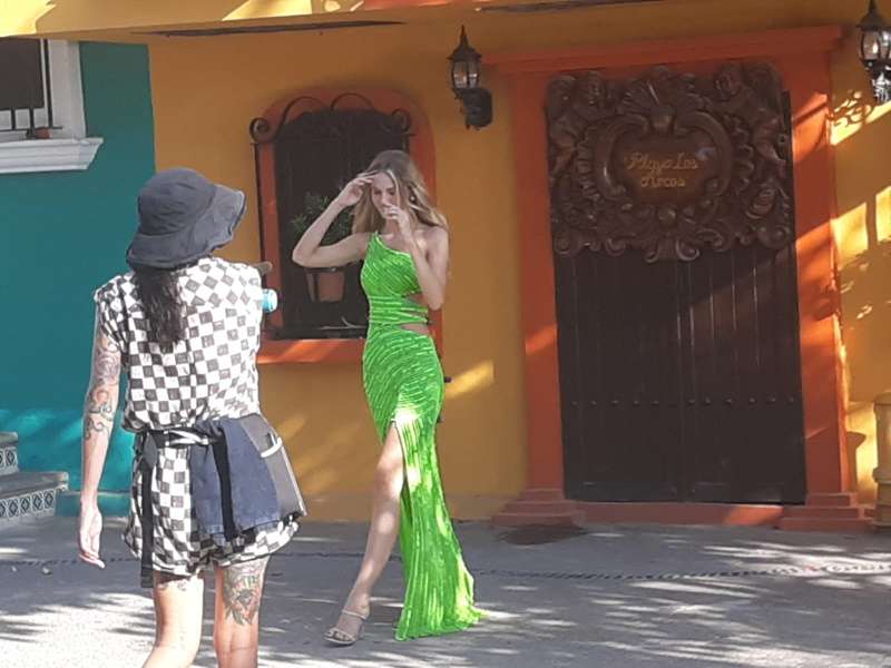 Models for American Clothing Brand Are Filmed in Puerto Vallarta