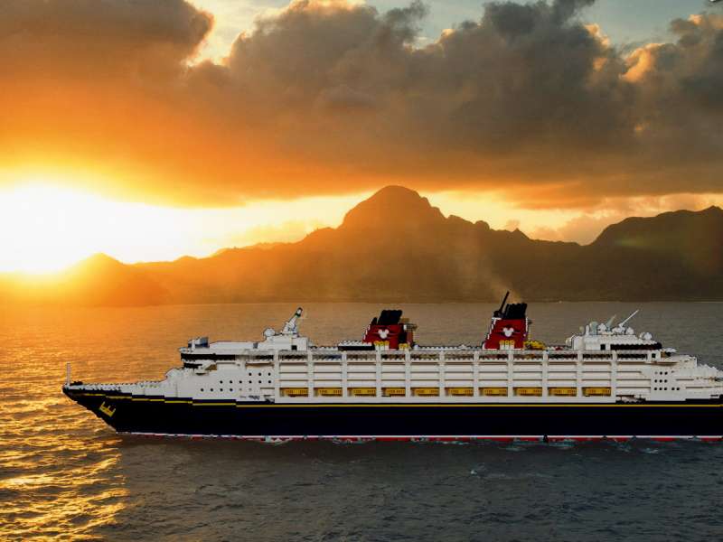 Pasajeros de cruceros de Disney que llegan a Puerto Vallarta