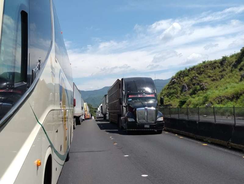 Trailer Overturns on Highway 200