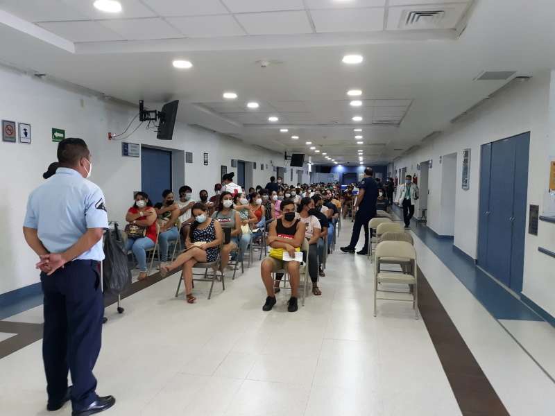 One Thousand Vaccines Are Administered at the Naval Hospital
