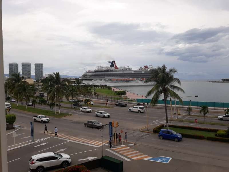 Cruise Ship Arrives in Vallarta This Morning