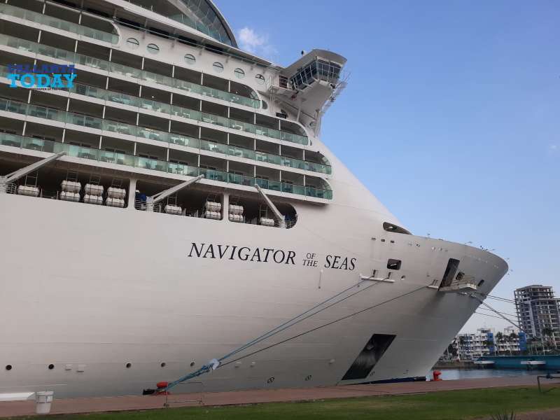 Navigator Of The Seas Cruise Ship Arrives In Vallarta