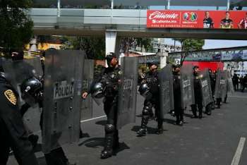 National Guard personnel deployed at an airport