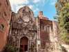 Historic church facade in Mexico
