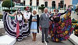 Duchess Camilla and Prince Charles join Mexico's Day of the Dead celebrations