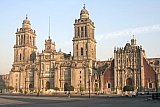 Mexico City Metropolitan Cathedral. The Catholic Church was a major economic force during the colonial era and early nineteenth century - Economic History of Mexico