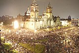 Massive protest over 43 missing students rocks Mexico City