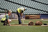 MJS SOCCER 03399, De Sisti, sisti.JPG - A different kind of pitch: Preparing Miller Park for soccer