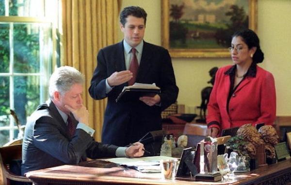 maria-echaveste-bill-clinton-oval-office