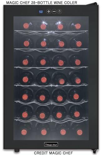 Magic Chef 28-Bottle Wine Cooler 1 credit Magic Chef.jpg-1