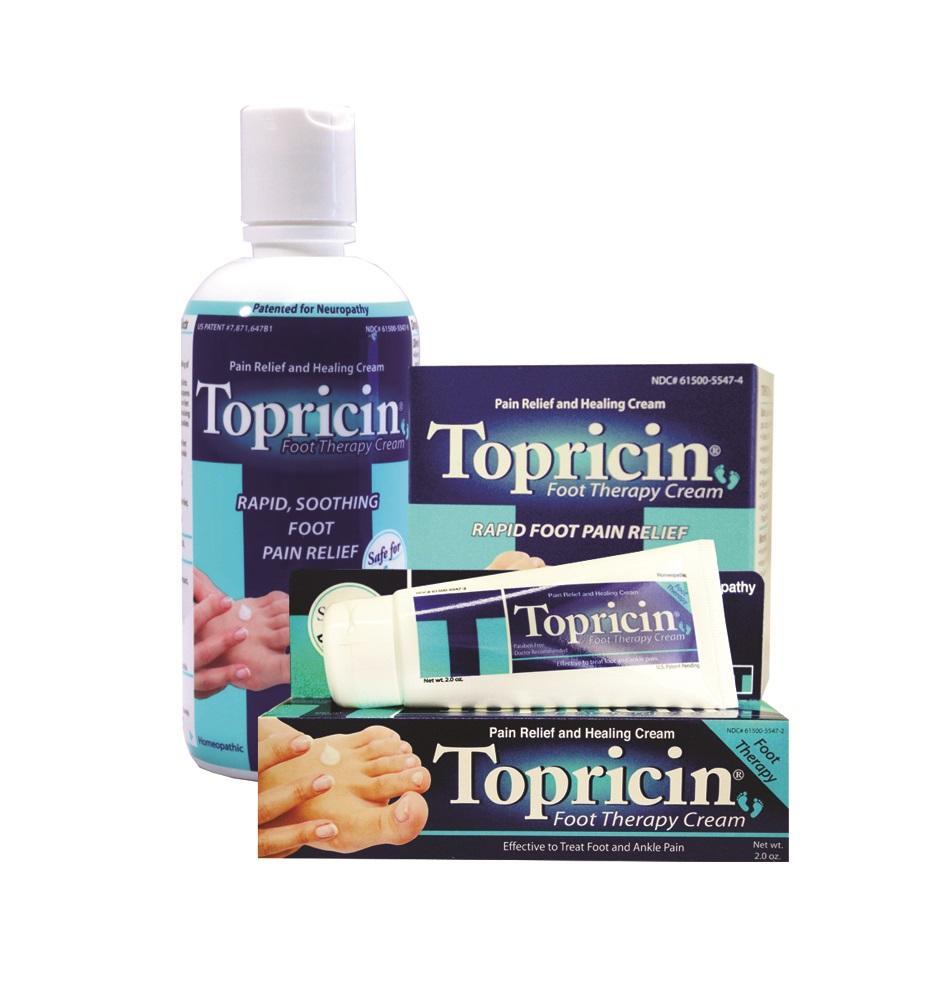 Topricin Foot Therapy Cream 1 credit topricin