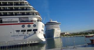 double-international-cruise-ship-arrival